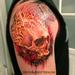 Burning Skull Tattoo Design Thumbnail
